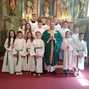 Oproštaj od vlč. Hrvoja Bušića u Župi sv. Brcka biskupa u Brckovljanima